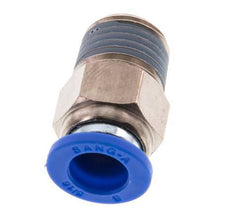 Racor de 8mm x R1/4'' con rosca macho Latón/PA 66 NBR [5 Piezas]