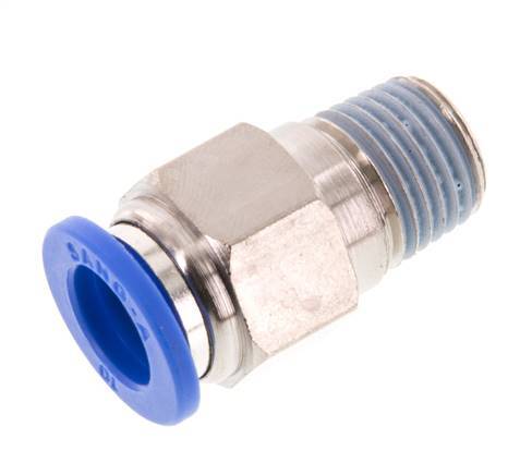 Racor 10mm x R1/4'' con rosca macho Latón/PA 66 NBR [2 piezas]
