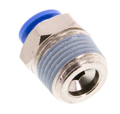 Racor de 6mm x R3/8'' con rosca macho Latón/PA 66 NBR [5 piezas]