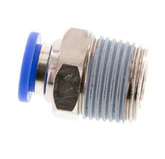 Racor de 8mm x R3/8'' con rosca macho Latón/PA 66 NBR [5 Piezas]