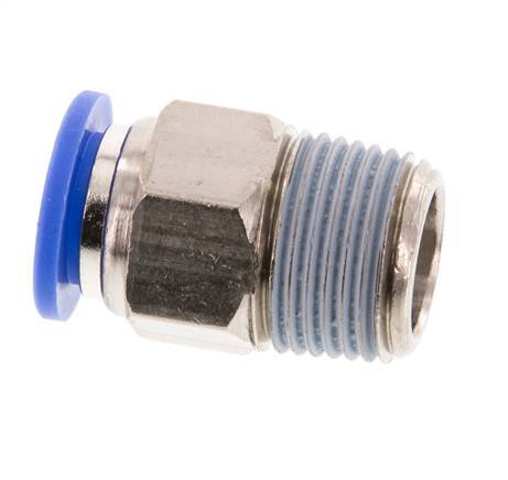 Racor 10mm x R3/8'' con rosca macho Latón/PA 66 NBR [2 piezas]