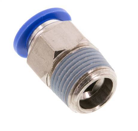 Racor 10mm x R3/8'' con rosca macho Latón/PA 66 NBR [2 piezas]