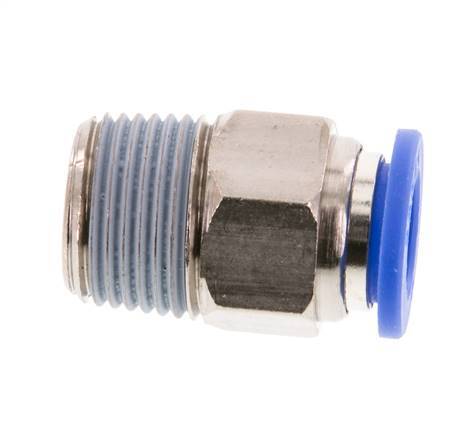 Racor 10mm x R3/8'' con rosca macho Latón/PA 66 NBR [2 piezas]