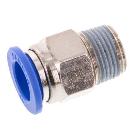 Racor de 12mm x R3/8'' con rosca macho latón/PA 66 NBR [2 piezas]
