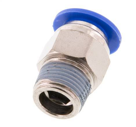Racor de 12mm x R3/8'' con rosca macho latón/PA 66 NBR [2 piezas]