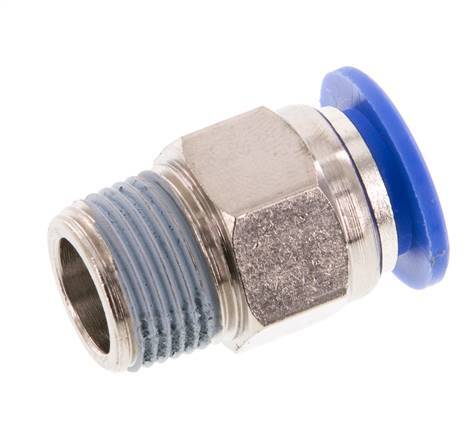 Racor de 12mm x R3/8'' con rosca macho latón/PA 66 NBR [2 piezas]
