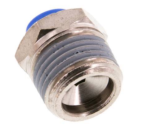 Racor de 6mm x R1/2'' con rosca macho Latón/PA 66 NBR [2 piezas]