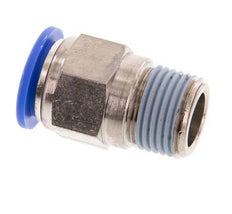 Racor de 16mm x R1/2'' con rosca macho Latón/PA 66 NBR