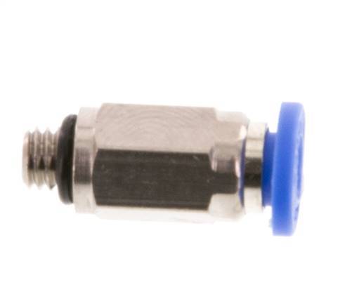 Racor de 4mm x M 5 con rosca macho Latón/PA 66 NBR [5 Piezas]