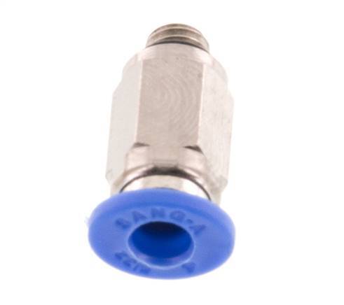 Racor de 4mm x M 5 con rosca macho Latón/PA 66 NBR [5 Piezas]