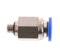 Racor rápido 6mm x M 5 con rosca macho Latón/PA 66 NBR [5 piezas]