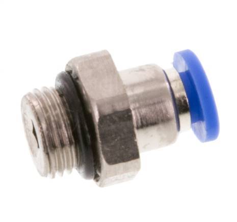 Racor de 4mm x G1/8'' con rosca macho Latón/PA 66 NBR [5 piezas]
