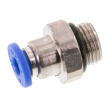 Racor de 4mm x G1/8'' con rosca macho Latón/PA 66 NBR [5 piezas]