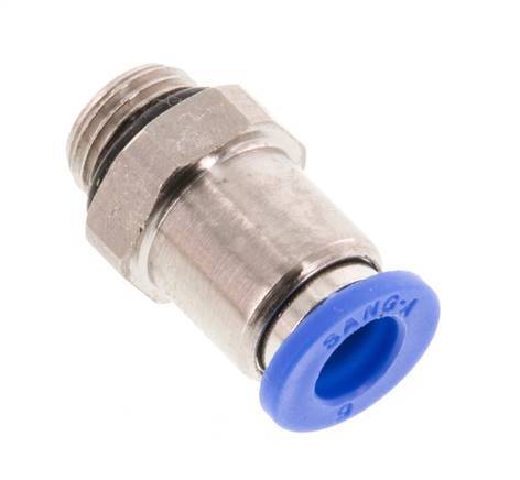 Racor de 6mm x G1/8'' con rosca macho Latón/PA 66 NBR [5 Piezas]