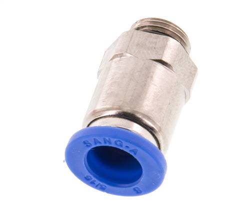 Racor de 8mm x G1/8'' con rosca macho Latón/PA 66 NBR [5 piezas]