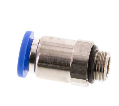 Racor de 8mm x G1/8'' con rosca macho Latón/PA 66 NBR [5 piezas]