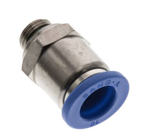 Racor de 10mm x G1/8'' con rosca macho latón/PA 66 NBR [2 piezas]