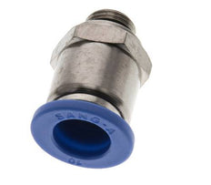 Racor de 10mm x G1/8'' con rosca macho latón/PA 66 NBR [2 piezas]