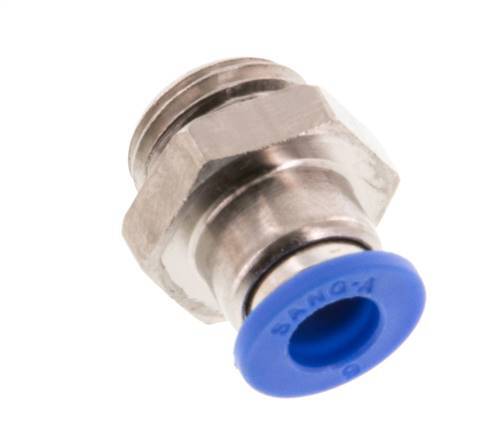 Racor de 6mm x G1/4'' con rosca macho Latón/PA 66 NBR [5 piezas]