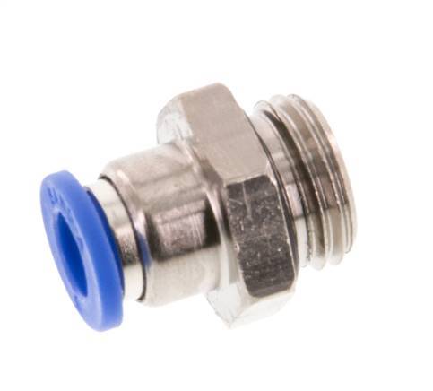 Racor de 6mm x G1/4'' con rosca macho Latón/PA 66 NBR [5 piezas]