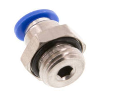 Racor de 6mm x G1/4'' con rosca macho Latón/PA 66 NBR [5 piezas]