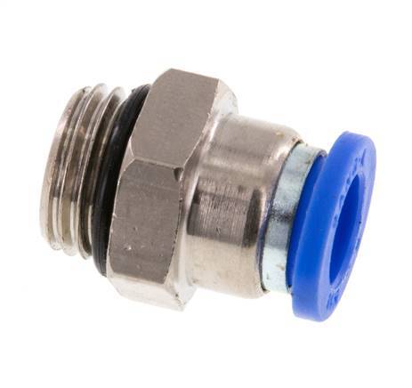 Racor de 8mm x G1/4'' con rosca macho latón/PA 66 NBR [5 piezas]