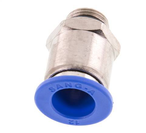 Racor de 12mm x G1/4'' con rosca macho latón/PA 66 NBR [2 piezas]
