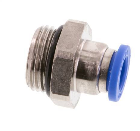 Racor de 8mm x G3/8'' con rosca macho Latón/PA 66 NBR [5 Piezas]