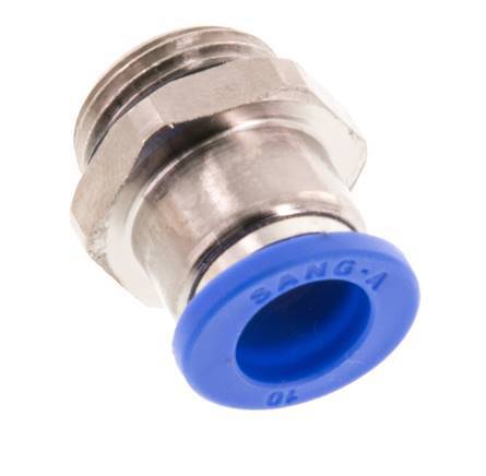 Racor 10mm x G3/8'' con rosca macho Latón/PA 66 NBR [2 piezas]