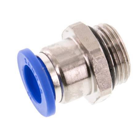 Racor 10mm x G3/8'' con rosca macho Latón/PA 66 NBR [2 piezas]