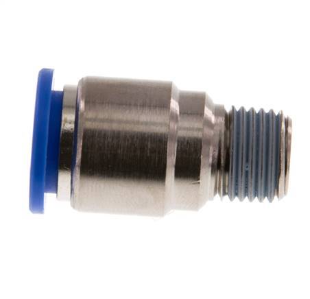 Racor rápido de 12mm x R1/4'' con rosca macho latón/PA 66 NBR hexágono interior [2 piezas]