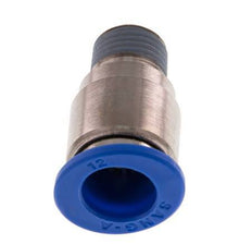 Racor rápido de 12mm x R1/4'' con rosca macho latón/PA 66 NBR hexágono interior [2 piezas]