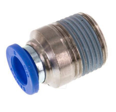 Racor rápido de 8mm x R3/8'' con rosca macho latón/PA 66 NBR hexágono interior [2 piezas]