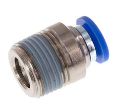 Racor rápido de 8mm x R3/8'' con rosca macho latón/PA 66 NBR hexágono interior [2 piezas]