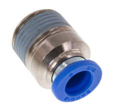 Racor rápido de 8mm x R3/8'' con rosca macho latón/PA 66 NBR hexágono interior [2 piezas]