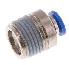 Racor rápido de 8mm x R1/2'' con rosca macho latón/PA 66 NBR hexágono interior [2 piezas]