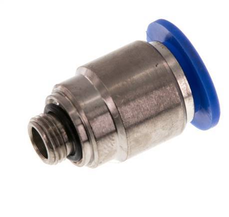 Racor rápido de 12mm x G1/8'' con rosca macho latón/PA 66 NBR hexágono interior [2 piezas]