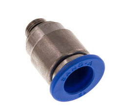 Racor rápido de 12mm x G1/8'' con rosca macho latón/PA 66 NBR hexágono interior [2 piezas]
