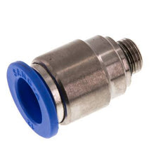 Racor rápido de 12mm x G1/8'' con rosca macho latón/PA 66 NBR hexágono interior [2 piezas]