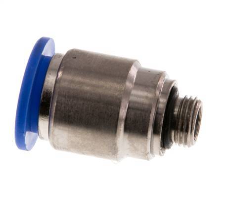 Racor rápido de 12mm x G1/8'' con rosca macho latón/PA 66 NBR hexágono interior [2 piezas]