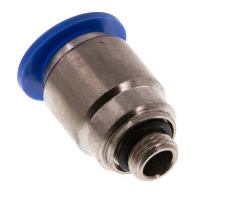 Racor rápido de 12mm x G1/8'' con rosca macho latón/PA 66 NBR hexágono interior [2 piezas]