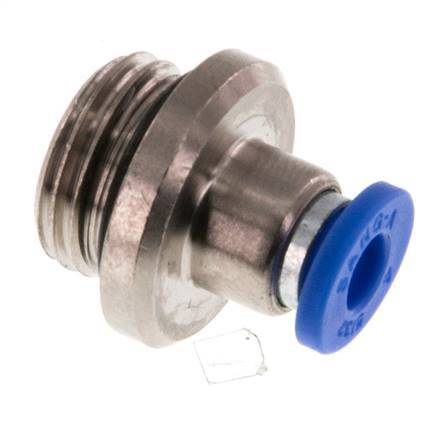 Racor rápido de 4mm x G1/4'' con rosca macho latón/PA 66 NBR hexágono interior [5 piezas]