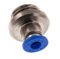 Racor rápido de 4mm x G1/4'' con rosca macho latón/PA 66 NBR hexágono interior [5 piezas]
