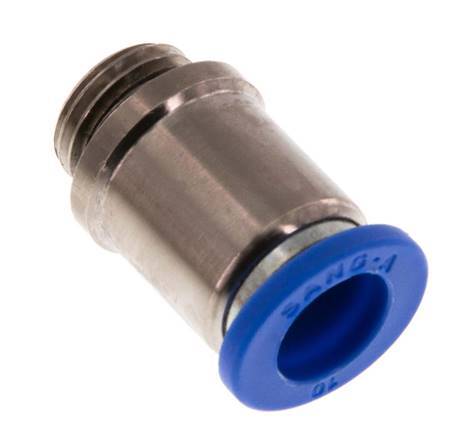 Racor rápido de 10mm x G1/4'' con rosca macho latón/PA 66 NBR hexágono interior [2 piezas]