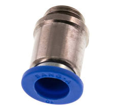 Racor rápido de 10mm x G1/4'' con rosca macho latón/PA 66 NBR hexágono interior [2 piezas]