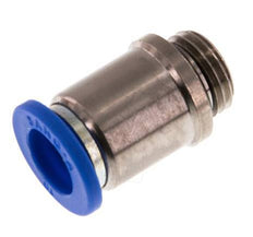 Racor rápido de 10mm x G1/4'' con rosca macho latón/PA 66 NBR hexágono interior [2 piezas]