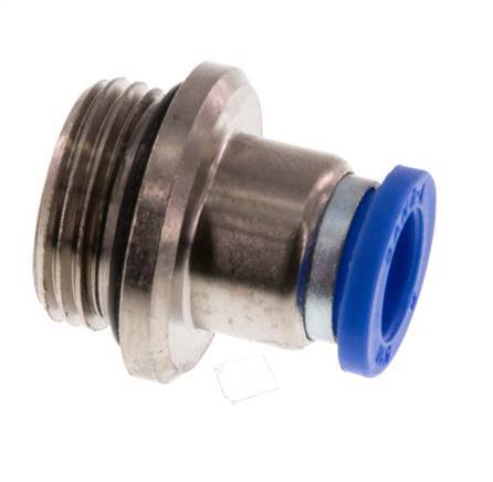 Racor rápido de 8mm x G3/8'' con rosca macho latón/PA 66 NBR hexágono interior [2 piezas]