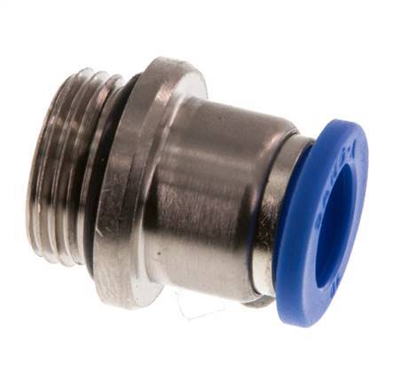Racor rápido de 10mm x G3/8'' con rosca macho latón/PA 66 NBR hexágono interior [2 piezas]