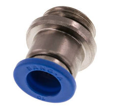 Racor rápido de 10mm x G3/8'' con rosca macho latón/PA 66 NBR hexágono interior [2 piezas]