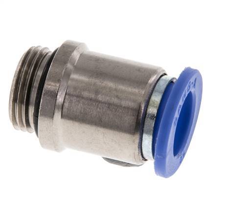 Racor rápido de 12mm x G3/8'' con rosca macho latón/PA 66 NBR hexágono interior [2 piezas]